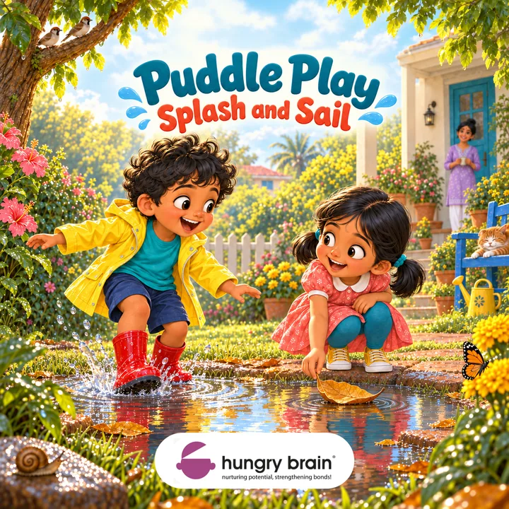 Puddle Play: Splash and Sail