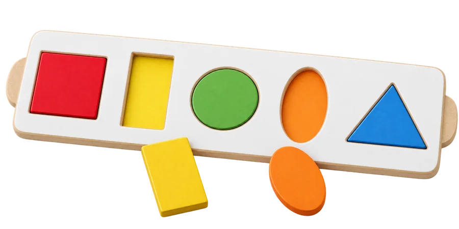 Shapes on Tray